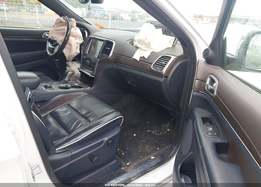 2017 JEEP GRAND CHEROKEE OVERLAND 4X4 VIN: 1C4RJFCGXHC707536