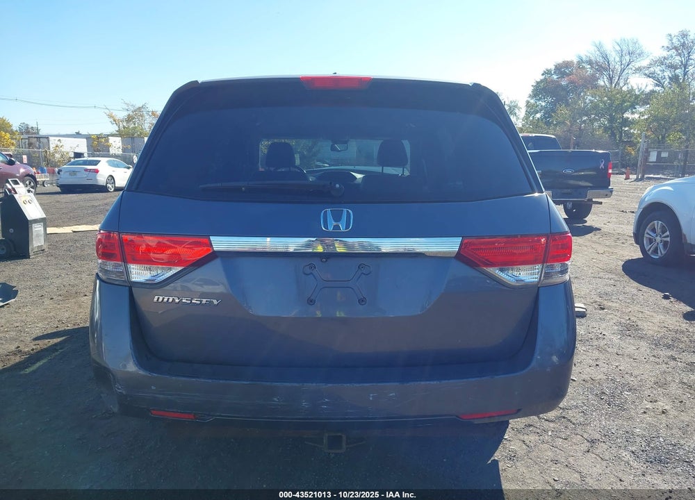 2015 HONDA ODYSSEY EX-L VIN: 5FNRL5H63FB105095