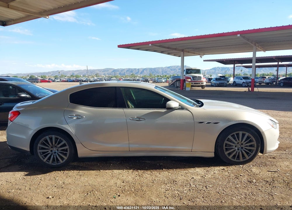 2017 MASERATI GHIBLI S VIN: ZAM57RSA9H1195609