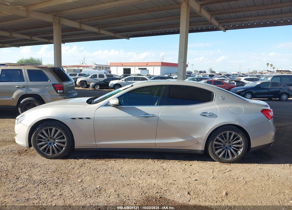 2017 MASERATI GHIBLI S VIN: ZAM57RSA9H1195609