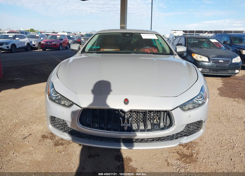 2017 MASERATI GHIBLI S VIN: ZAM57RSA9H1195609