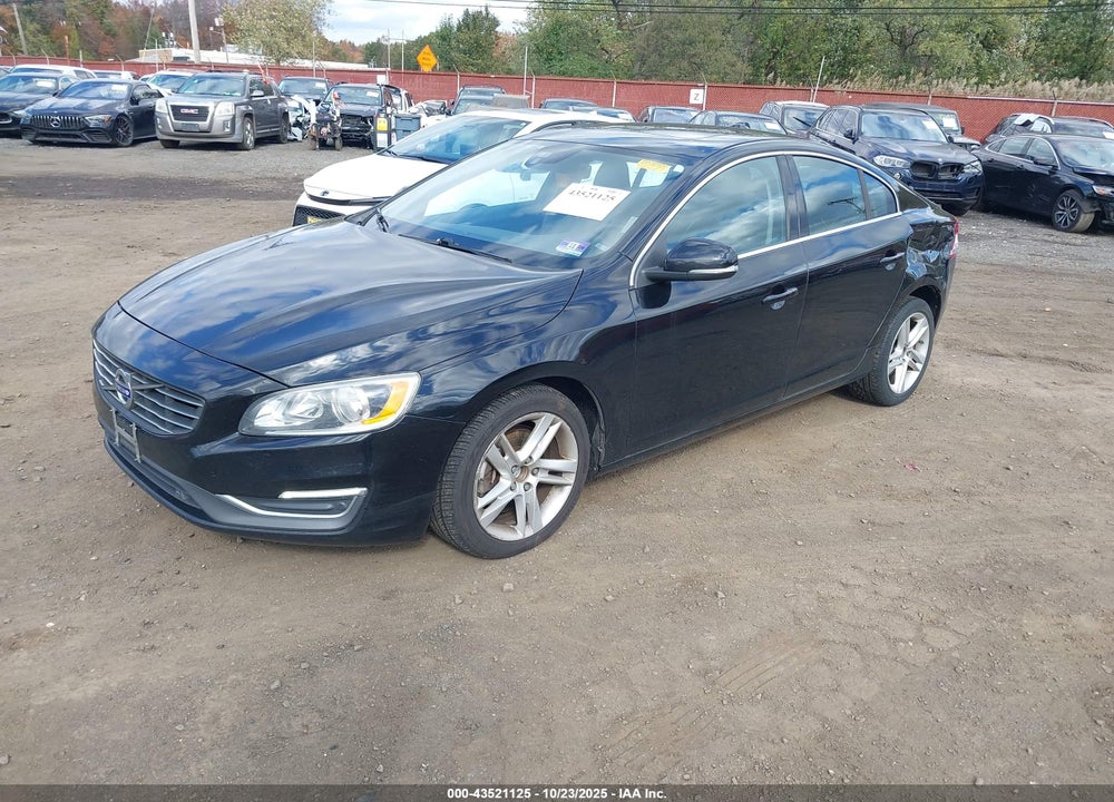 2015 VOLVO S60 VIN: YV126MFK3F1344734
