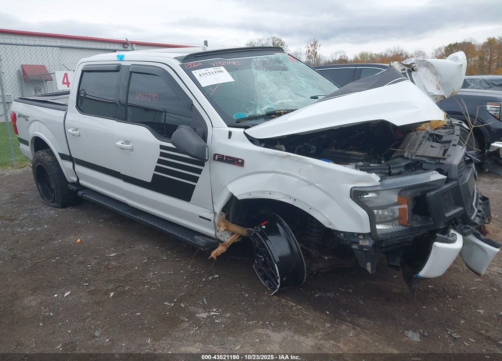 2018 FORD F-150 XLT VIN: 1FTEW1E56JFE25266