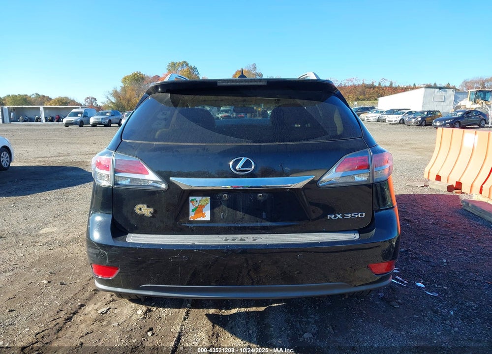 2013 LEXUS RX 350 VIN: 2T2BK1BA6DC156033