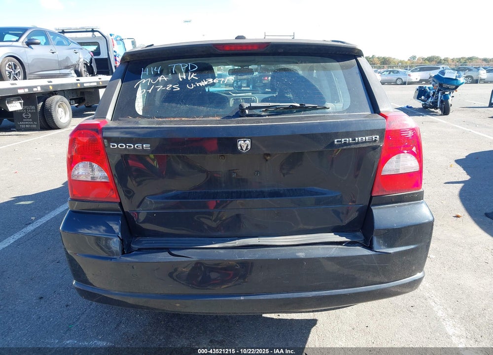 2011 DODGE CALIBER MAINSTREET VIN: 1B3CB3HAXBD143671