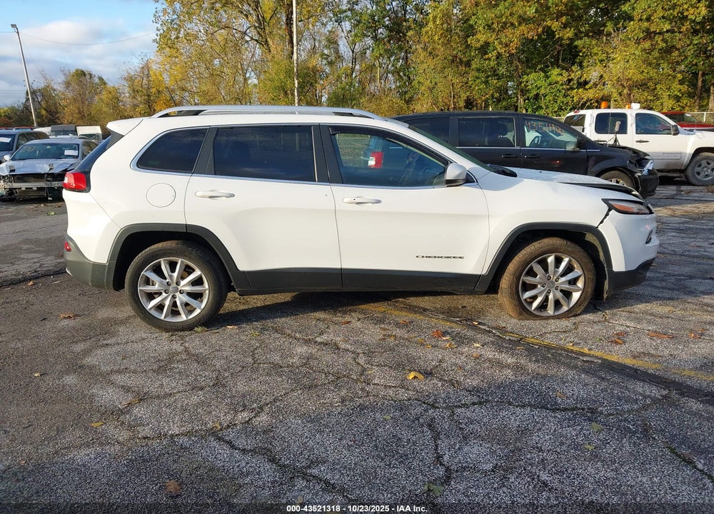 2016 JEEP CHEROKEE LIMITED VIN: 1C4PJLDB6GW229475