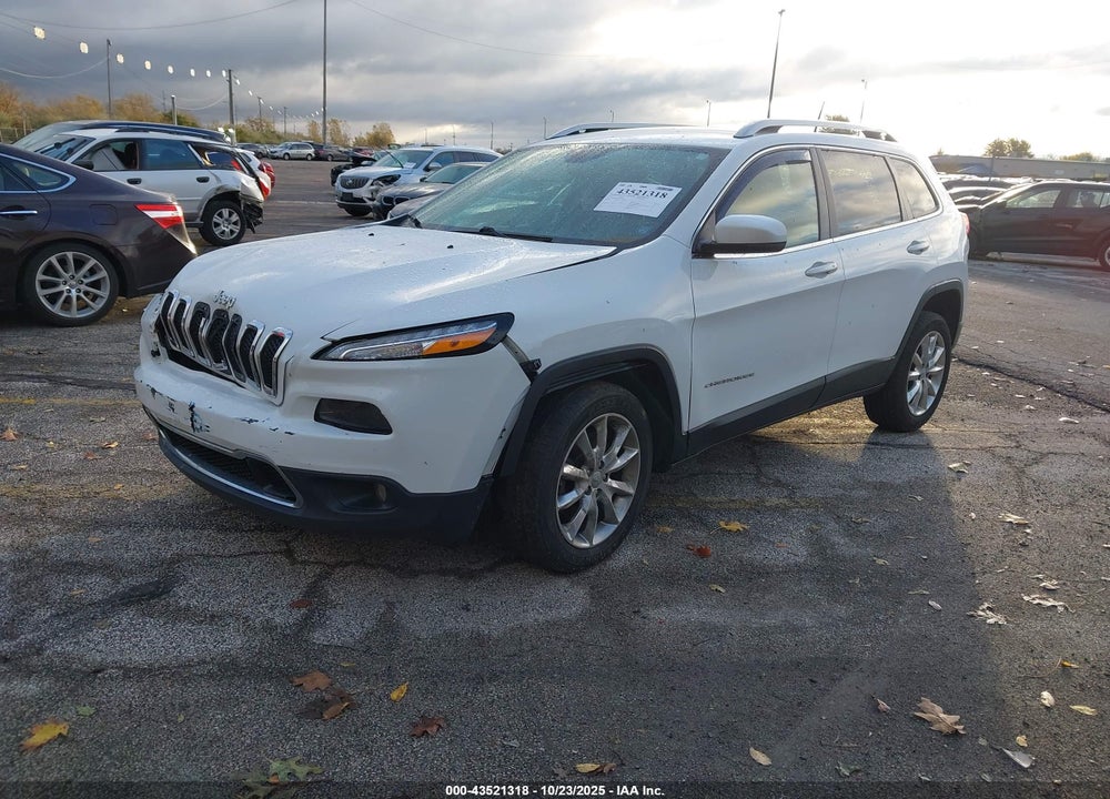 2016 JEEP CHEROKEE LIMITED VIN: 1C4PJLDB6GW229475