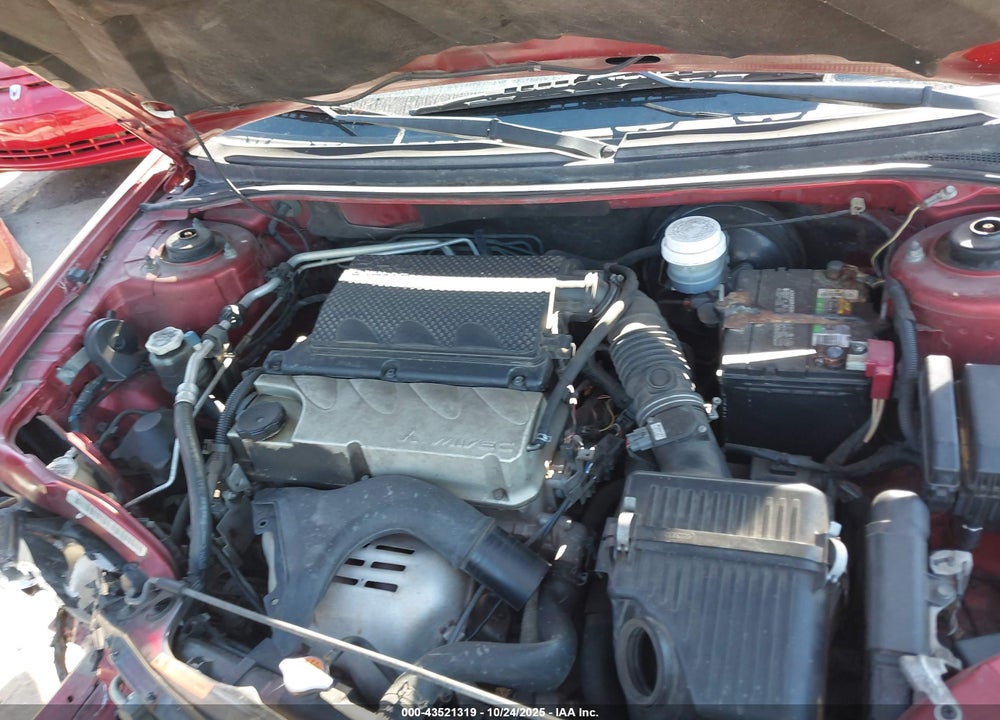 2011 MITSUBISHI GALANT FE VIN: 4A32B2FFXBE008832
