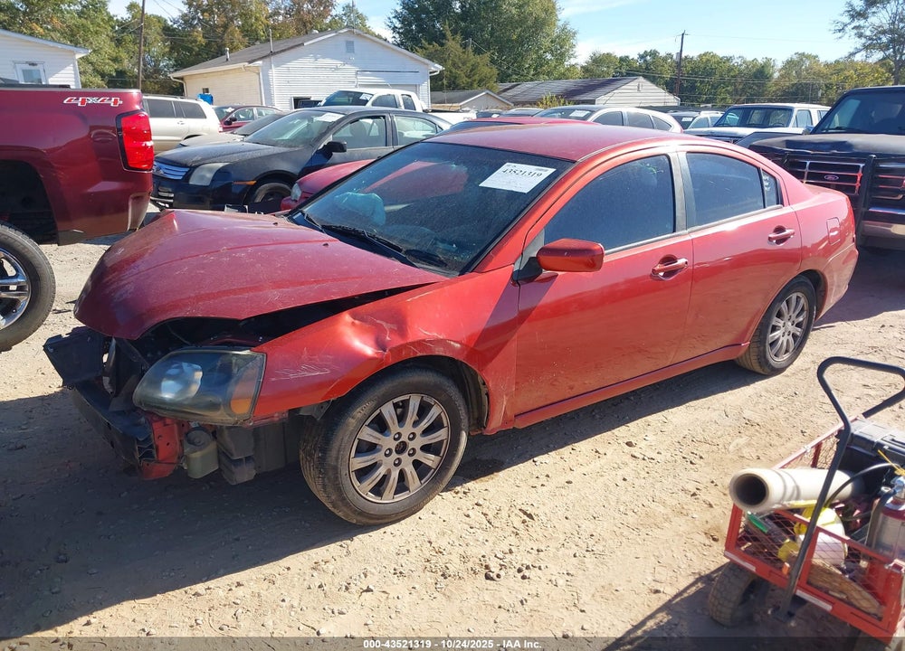 2011 MITSUBISHI GALANT FE VIN: 4A32B2FFXBE008832
