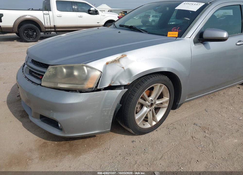 2014 DODGE AVENGER SXT VIN: 1C3CDZCB0EN128143