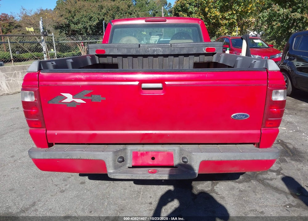 2002 FORD RANGER EDGE VIN: 1FTYR11U62PB15096