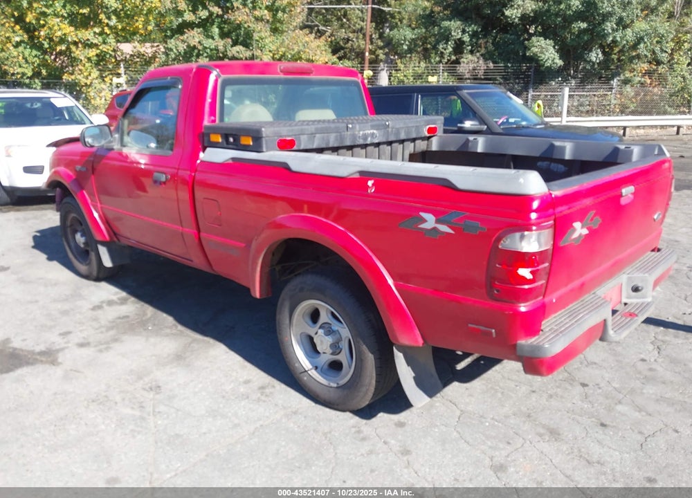 2002 FORD RANGER EDGE VIN: 1FTYR11U62PB15096