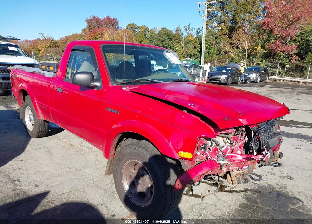 2002 FORD RANGER EDGE VIN: 1FTYR11U62PB15096