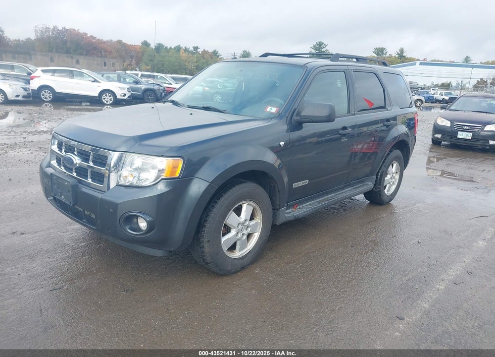 2008 FORD ESCAPE VIN: 1FMCU93108KB76357