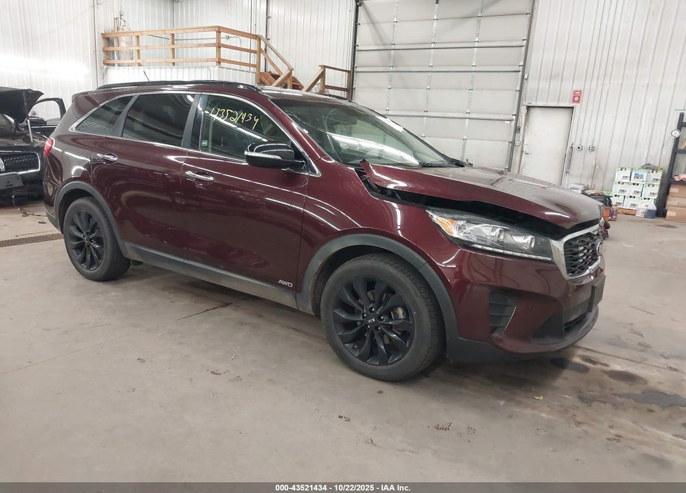 2019 KIA SORENTO 3.3L S VIN: 5XYPGDA58KG593227