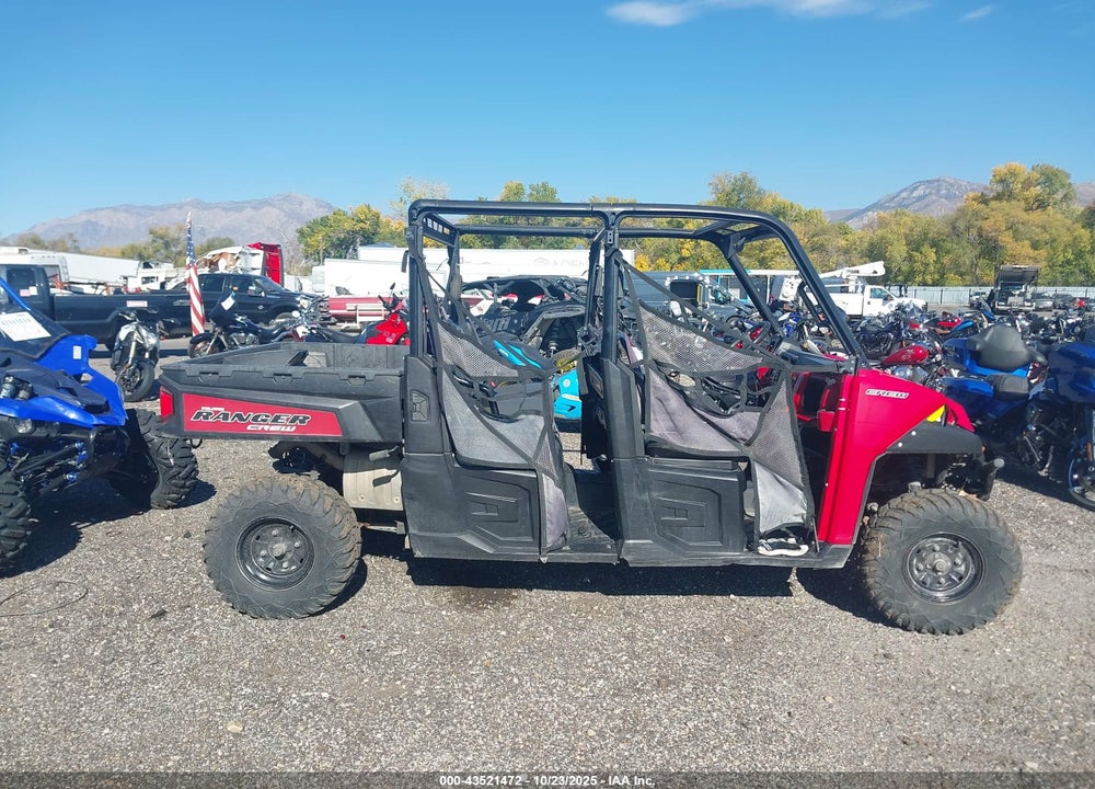 2014 POLARIS RANGER 900 CREW VIN: 4XAWH88A5EB189021