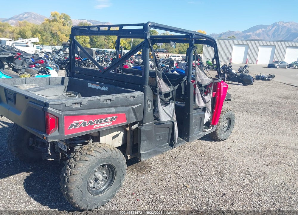 2014 POLARIS RANGER 900 CREW VIN: 4XAWH88A5EB189021