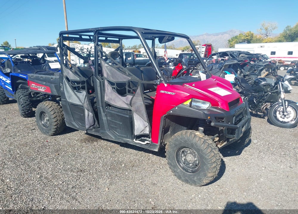 2014 POLARIS RANGER 900 CREW VIN: 4XAWH88A5EB189021