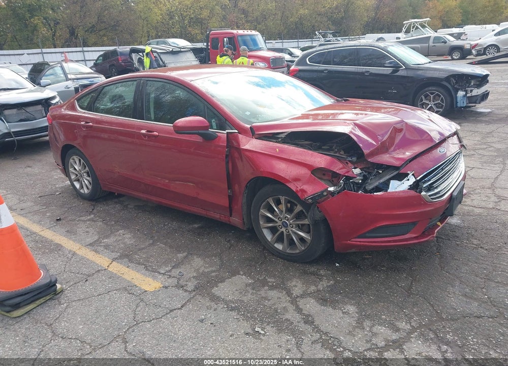 2017 FORD FUSION SE VIN: 3FA6P0H74HR145941