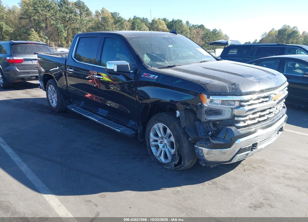 2022 CHEVROLET SILVERADO 1500 4WD  SHORT BED LTZ VIN: 2GCUDGEDXN1500575