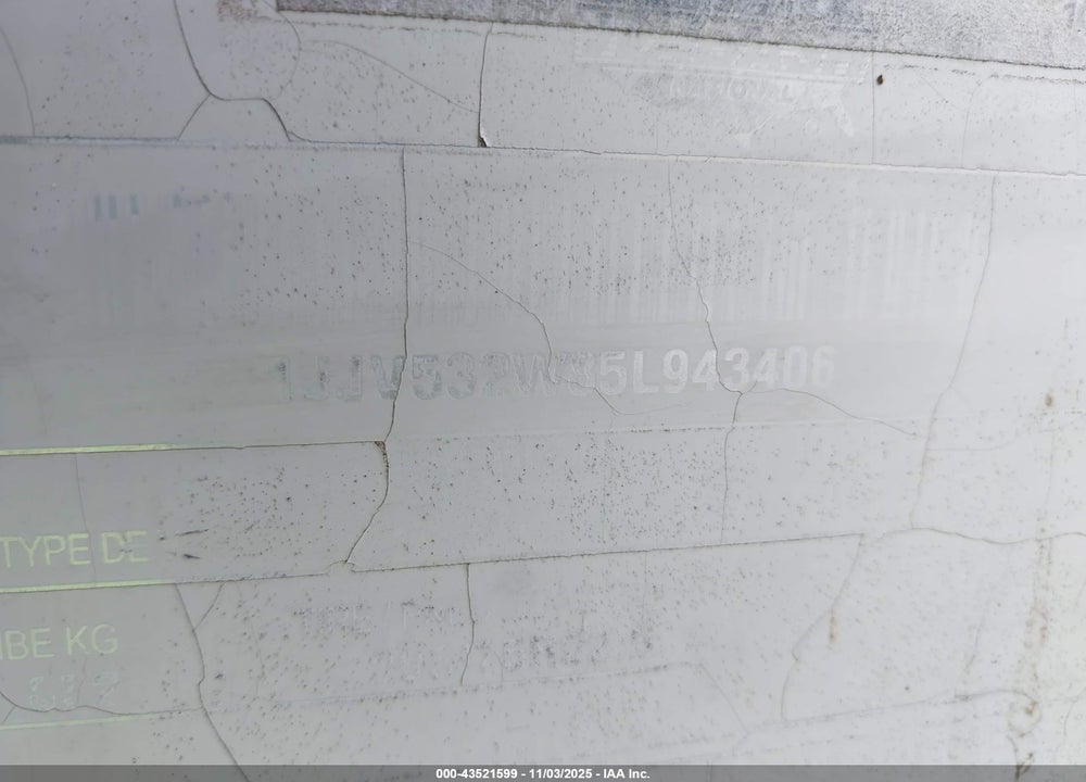 2005 WABASH NATIONAL CORP UNKNOWN VIN: 1JJV532W85L943406