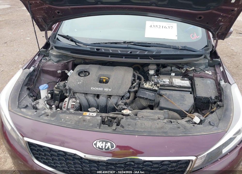 2018 KIA FORTE LX VIN: 3KPFK4A7XJE224070