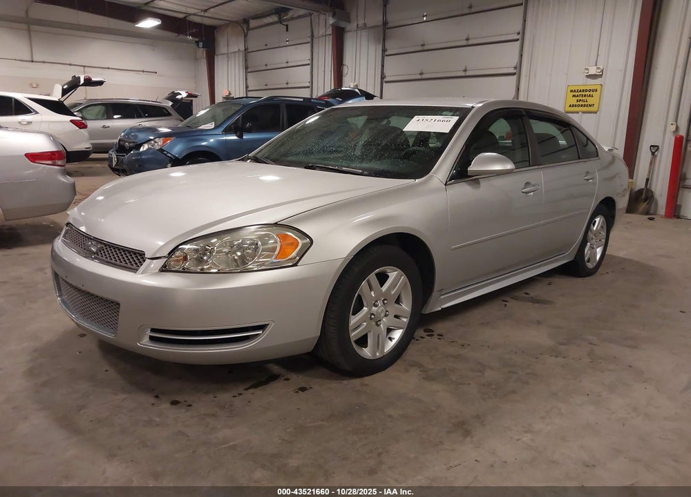 2013 CHEVROLET IMPALA LT VIN: 2G1WB5E39D1181994
