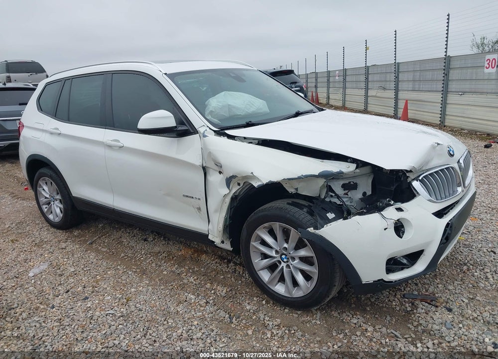 2017 BMW X3 SDRIVE28I VIN: 5UXWZ7C30H0X40558
