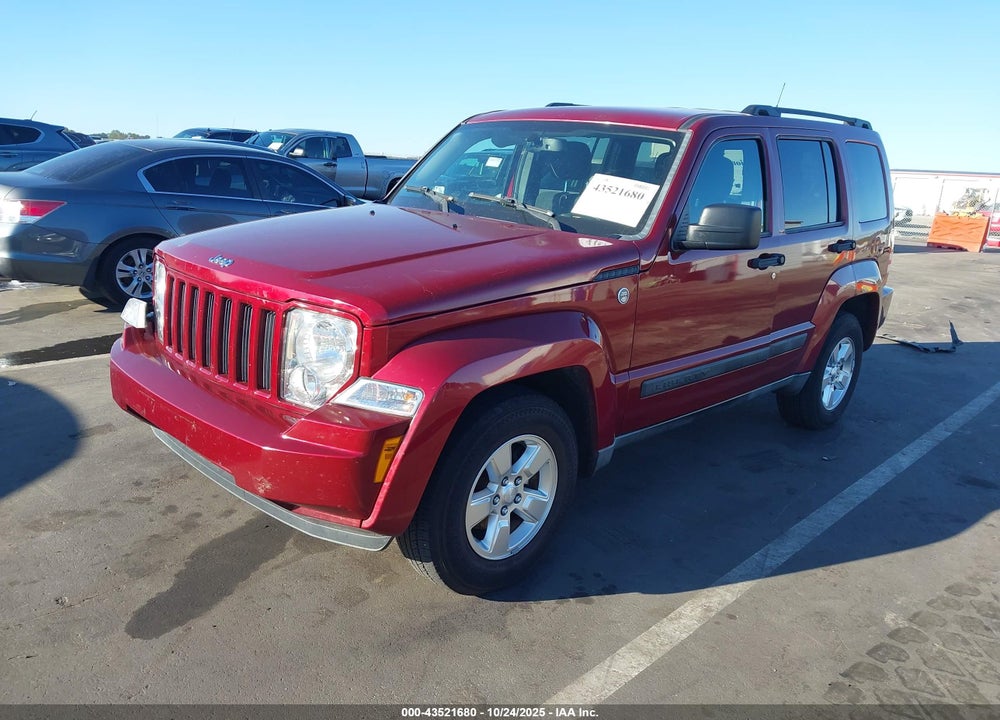 2012 JEEP LIBERTY VIN: 1C4PJMAK8CW130192