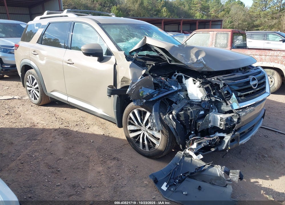 2025 NISSAN PATHFINDER PLATINUM VIN: 5N1DR3DH7SC200055