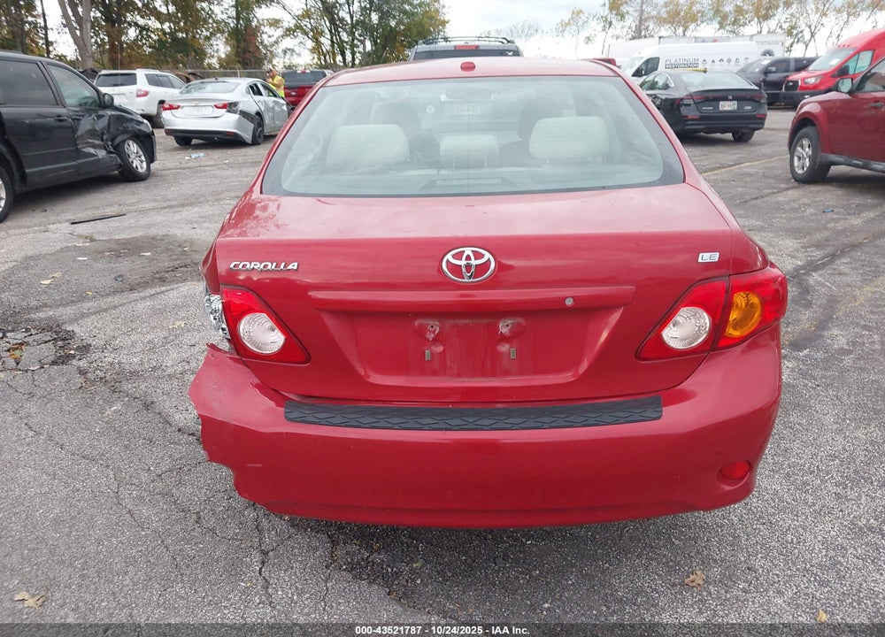 2009 TOYOTA COROLLA VIN: JTDBL40E39J014758
