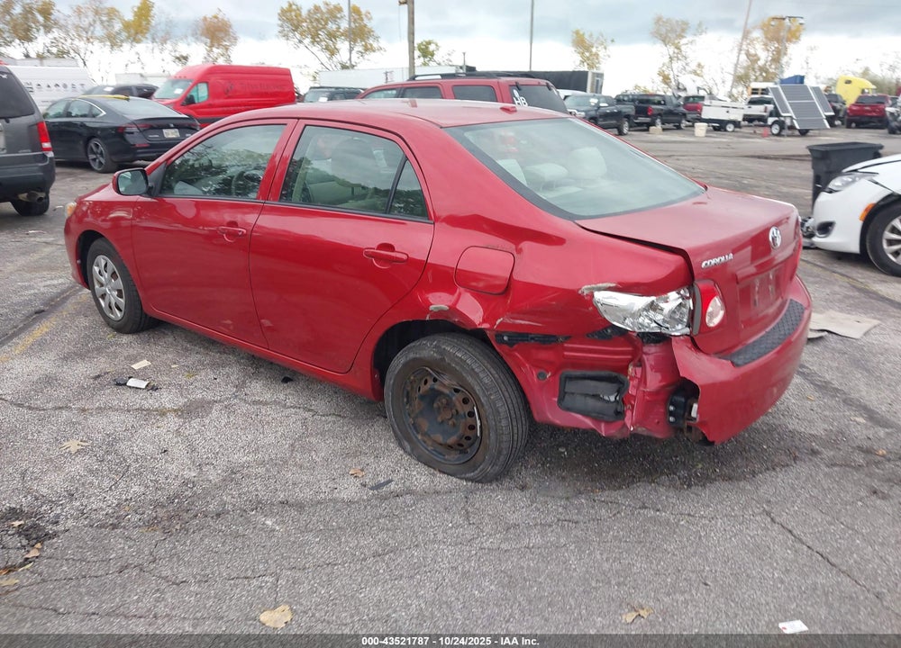 2009 TOYOTA COROLLA VIN: JTDBL40E39J014758