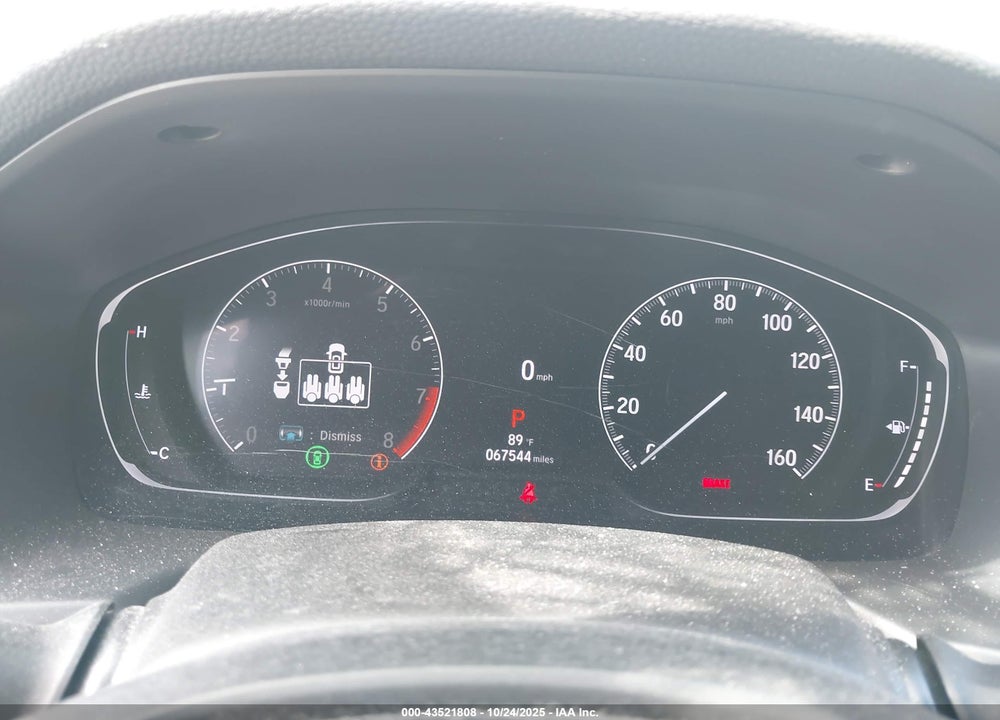 2021 HONDA ACCORD SPORT 2.0T VIN: 1HGCV2F31MA009920