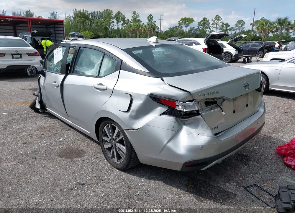2021 NISSAN VERSA SV XTRONIC CVT VIN: 3N1CN8EV5ML893327