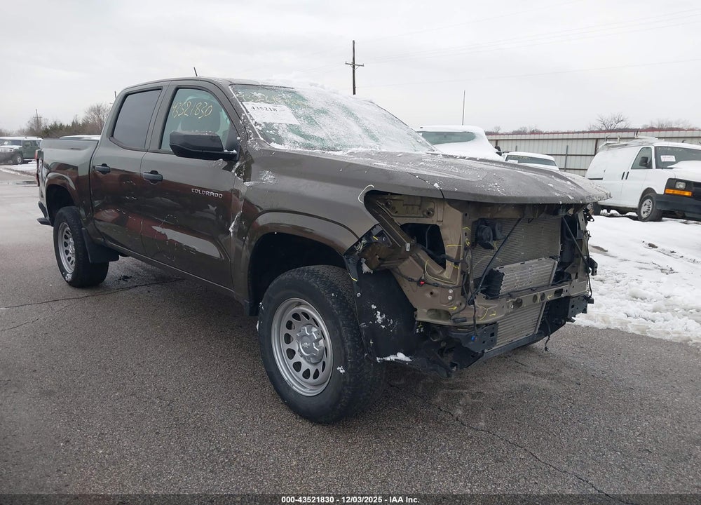2023 CHEVROLET COLORADO 2WD  SHORT BOX WT VIN: 1GCGSBEC9P1263499