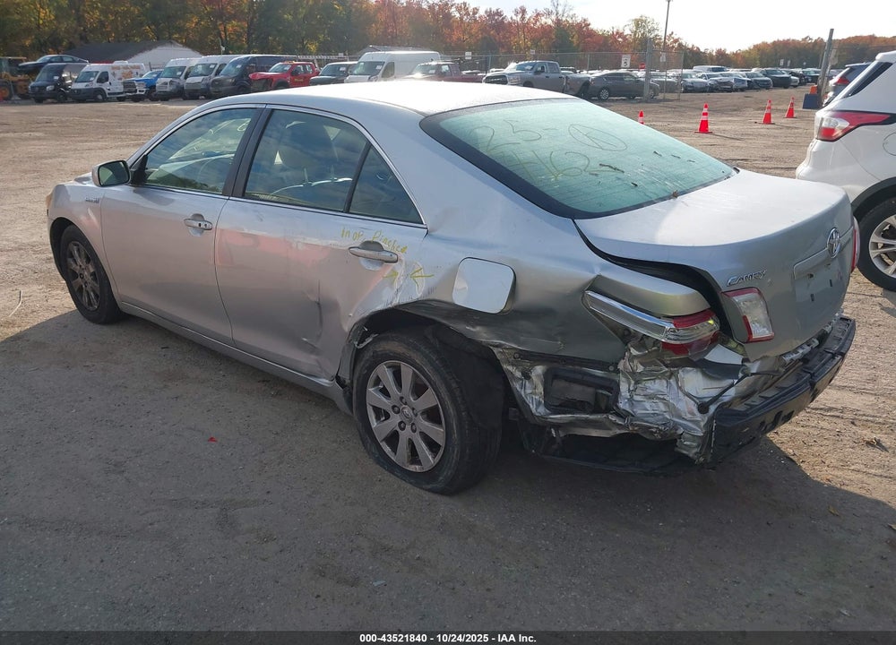 2007 TOYOTA CAMRY HYBRID VIN: JTNBB46K273027398