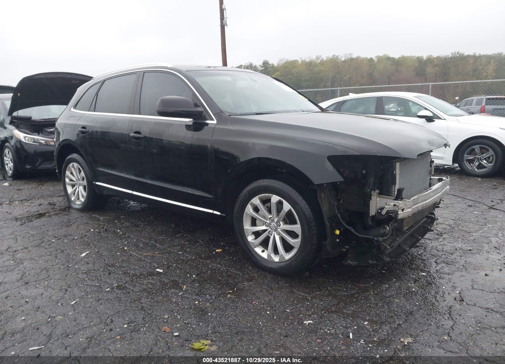 2013 AUDI Q5 2.0T PREMIUM VIN: WA1CFAFPXDA093674