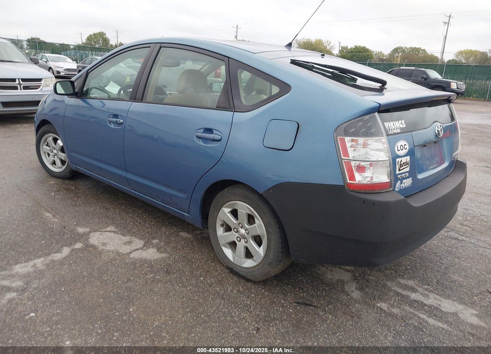 2005 TOYOTA PRIUS VIN: JTDKB20U153062787