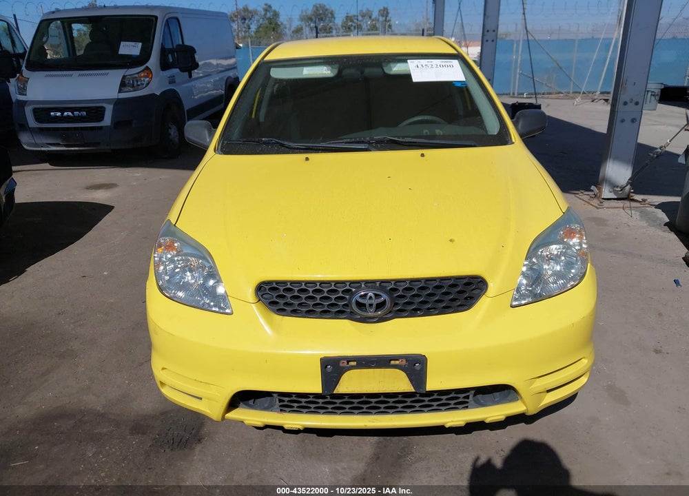 2004 TOYOTA MATRIX STANDARD VIN: 2T1KR38E64C197140