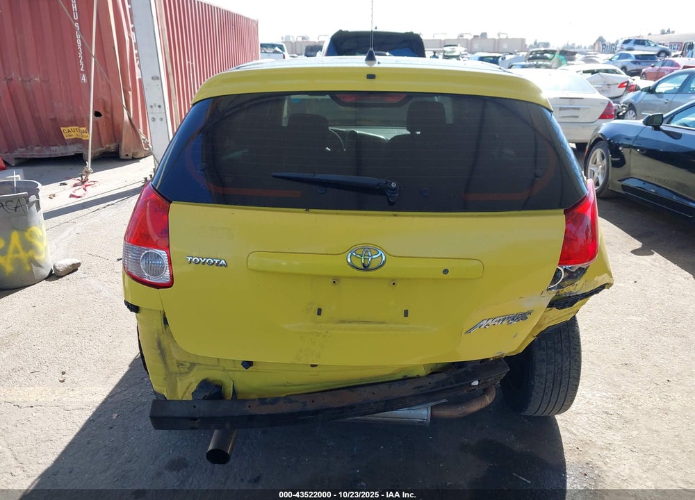 2004 TOYOTA MATRIX STANDARD VIN: 2T1KR38E64C197140