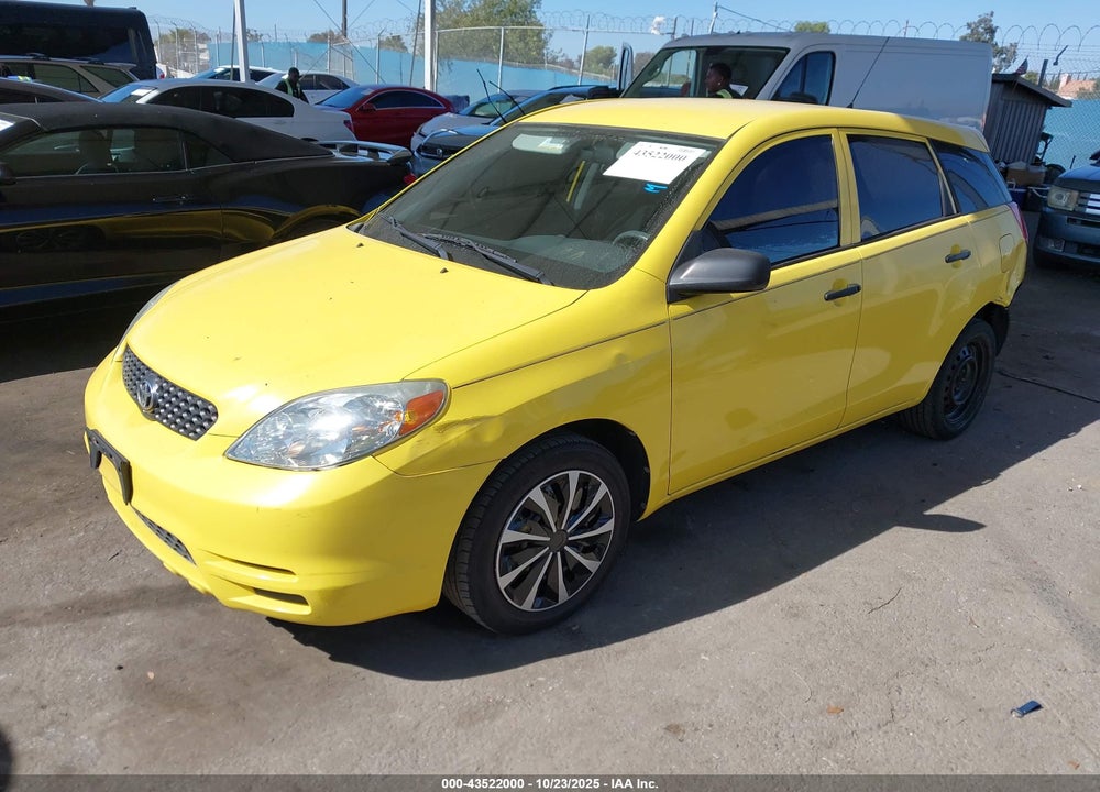 2004 TOYOTA MATRIX STANDARD VIN: 2T1KR38E64C197140
