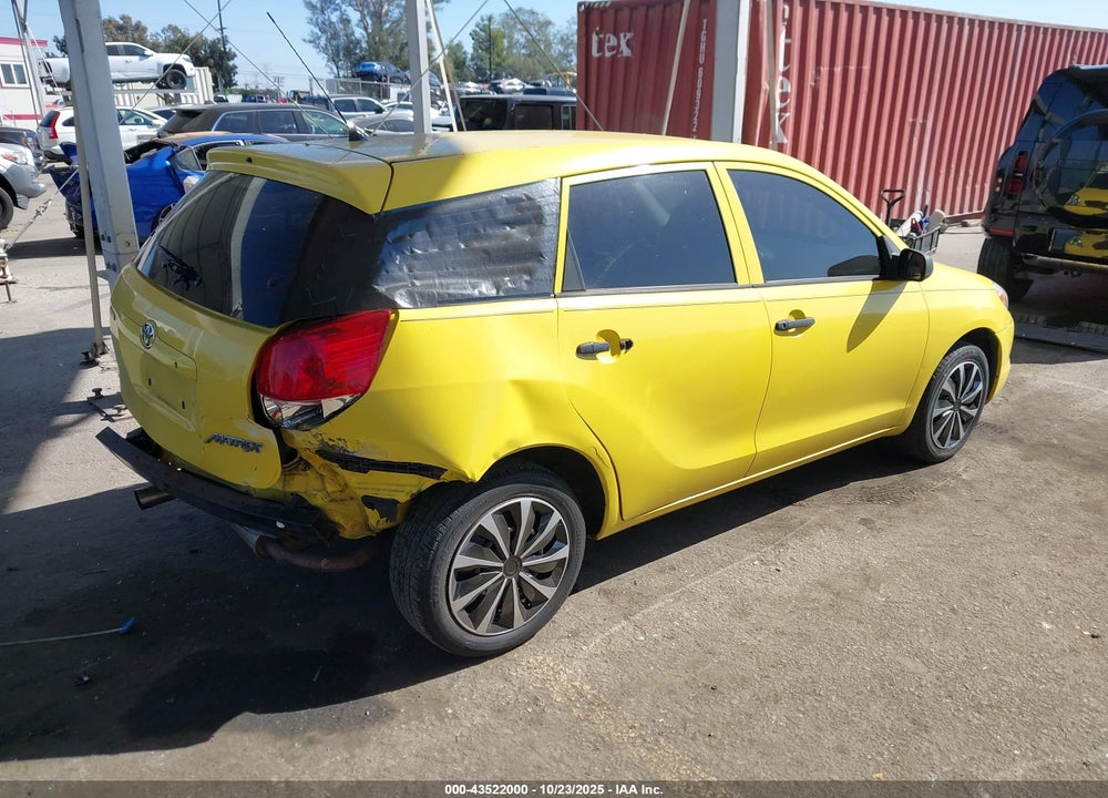 2004 TOYOTA MATRIX STANDARD VIN: 2T1KR38E64C197140