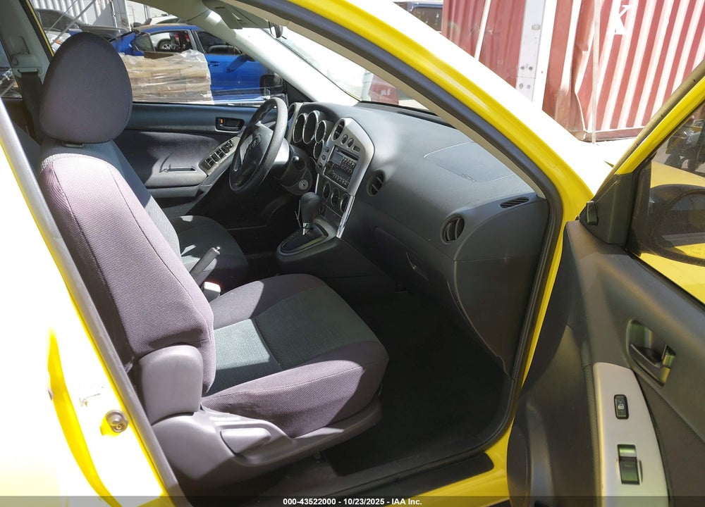 2004 TOYOTA MATRIX STANDARD VIN: 2T1KR38E64C197140