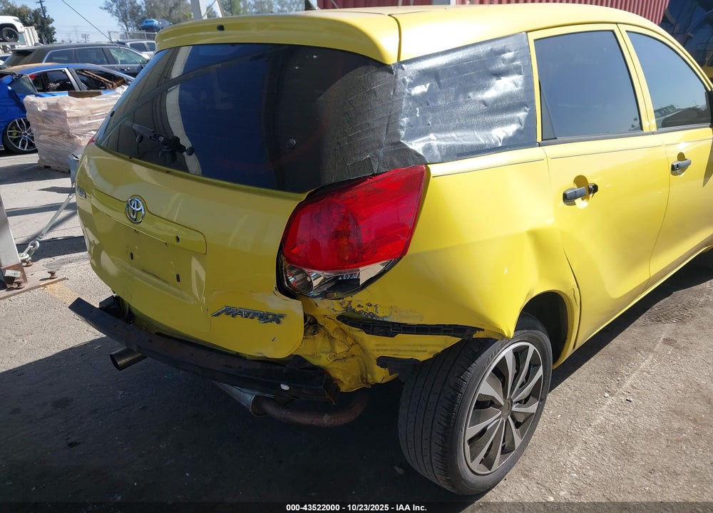 2004 TOYOTA MATRIX STANDARD VIN: 2T1KR38E64C197140