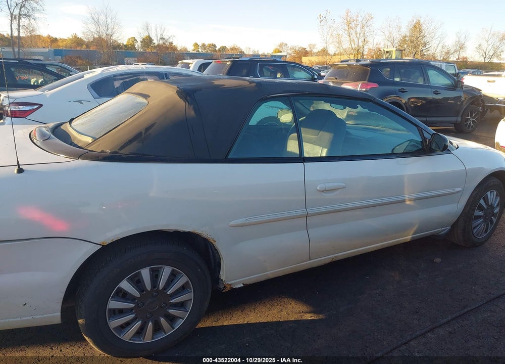 2005 CHRYSLER SEBRING VIN: 1C3EL45X65N639623
