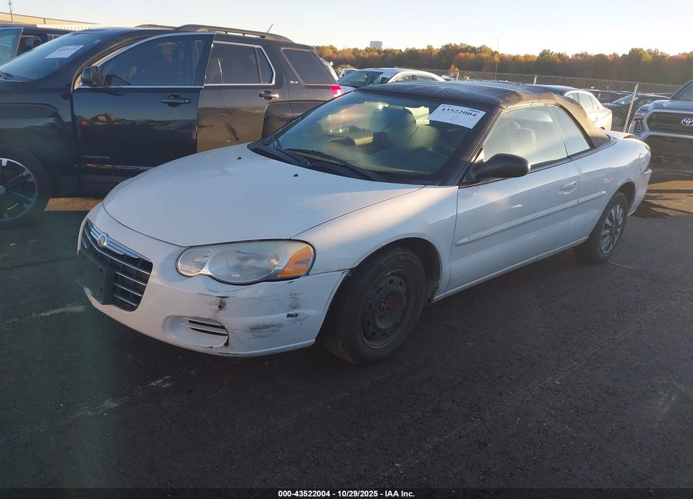 2005 CHRYSLER SEBRING VIN: 1C3EL45X65N639623