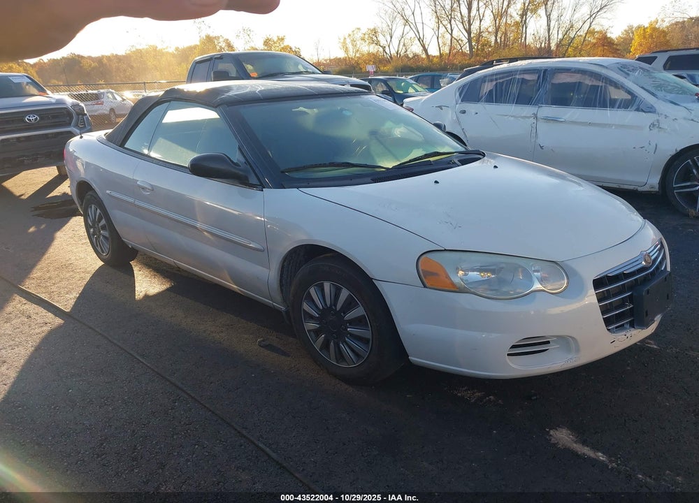 2005 CHRYSLER SEBRING VIN: 1C3EL45X65N639623