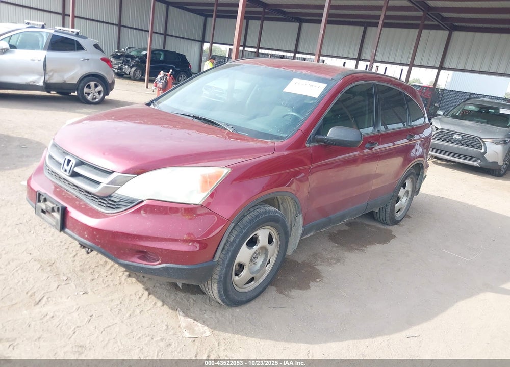 2010 HONDA CR-V LX VIN: 3CZRE3H30AG704120