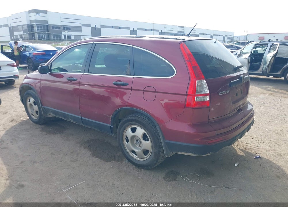 2010 HONDA CR-V LX VIN: 3CZRE3H30AG704120