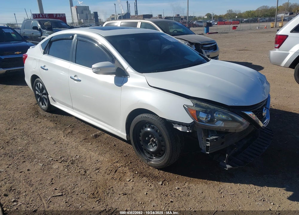2018 NISSAN SENTRA SR VIN: 3N1AB7AP3JY312312